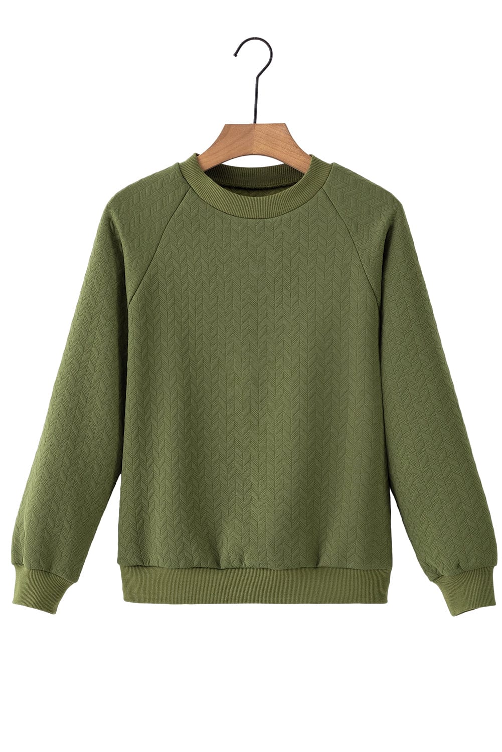 Cozy Cable Knit Long Sleeve Crew Neck Sweater Mini Dress - Image 14