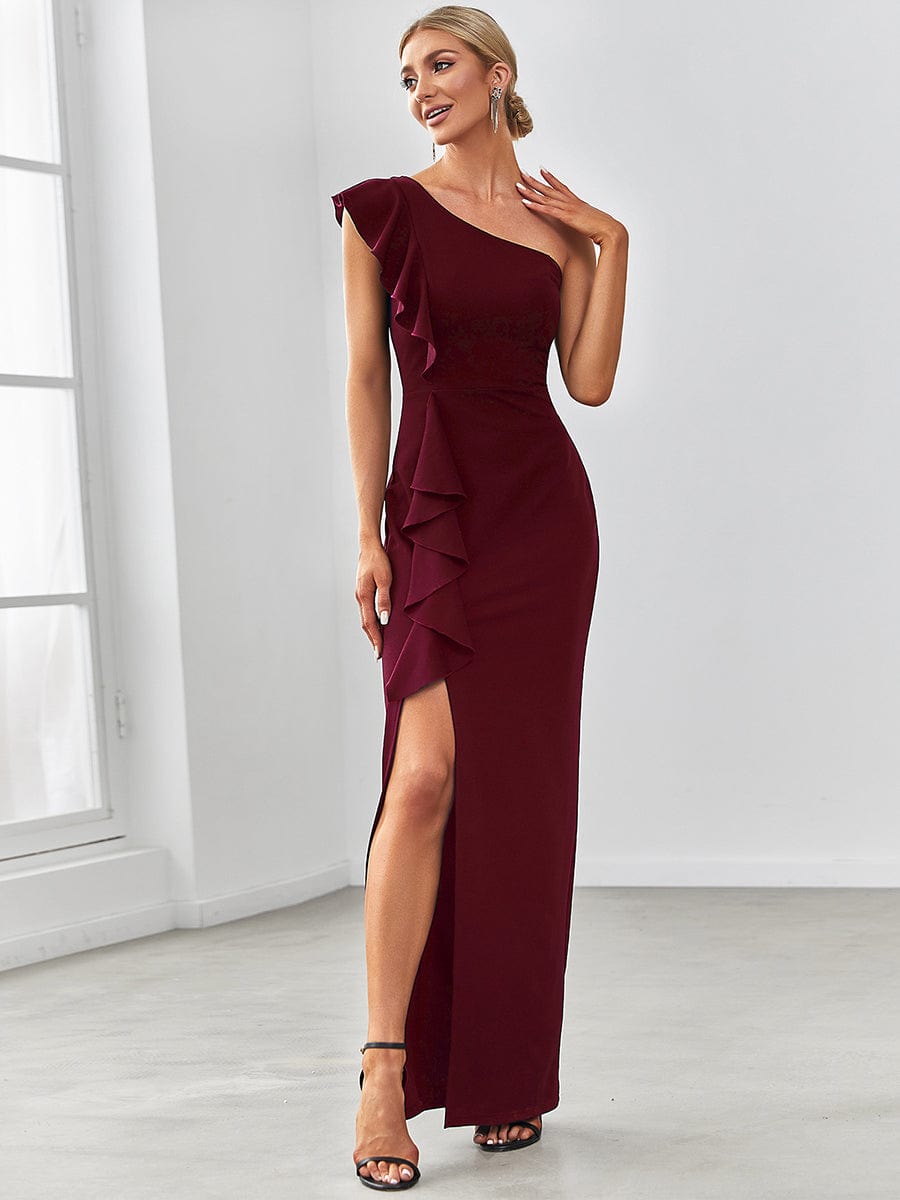 Elegant Sleeveless Pencil Evening Gown - Image 16