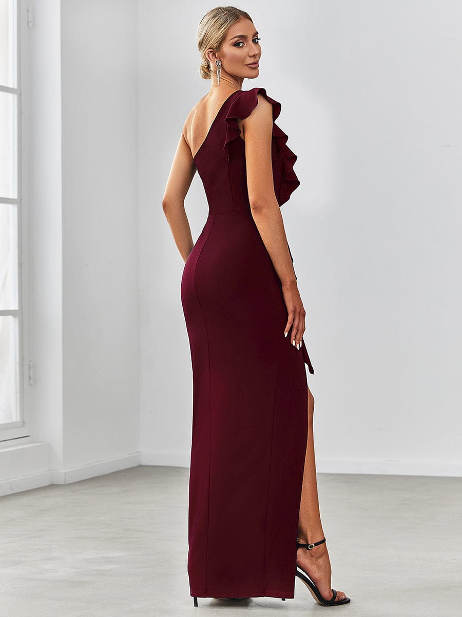Elegant Sleeveless Pencil Evening Gown - Image 17
