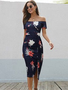 Square Neck Lantern Sleeve Tie Backless Ruffle A-Line Casual Mini Dress - Image 28
